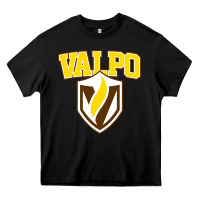 Black valparaiso beacons Heavy Core Tee - linhVisuals