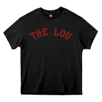 Black the lou retro louis fan tribute  loui cardinal Heavy Core Tee - linhVisuals