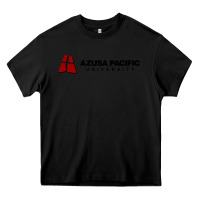 Black Azusa Pacific University Heavy Core Tee - linhVisuals