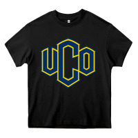 Black University of Central Oklahoma Heavy Core Tee - linhVisuals