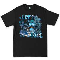 Black let's roll Premium Tee - FaDigitalArtStudio