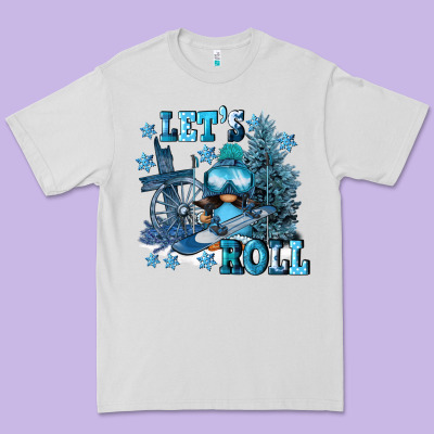 Let's Roll Premium Tee Designed By Fadigitalartstudio