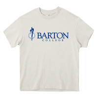 Cream Barton College Heavy Core Tee - linhVisuals