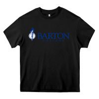 Black Barton College Heavy Core Tee - linhVisuals