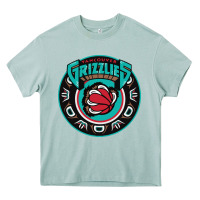 Arona vancouver grizzlie retro Heavy Core Tee - linhVisuals