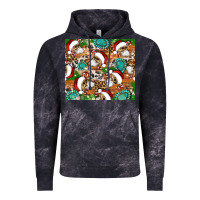 Cloud Black santa skeleton christmas tumbler Vintage Hoodie - Artiststas