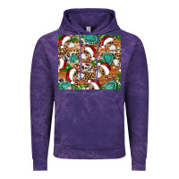 Cloud Purple santa skeleton christmas tumbler Vintage Hoodie - Artiststas