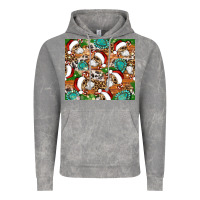 Cloud Rock santa skeleton christmas tumbler Vintage Hoodie - Artiststas