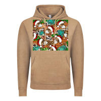 Vintage Coffee santa skeleton christmas tumbler Vintage Hoodie - Artiststas