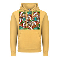 Vintage Mustard santa skeleton christmas tumbler Vintage Hoodie - Artiststas