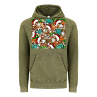 Vintage Olive santa skeleton christmas tumbler Vintage Hoodie - Artiststas