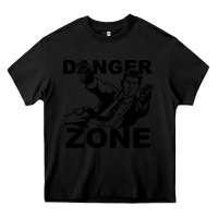 Black archer danger zone Heavy Core Tee - linhVisuals