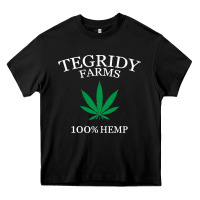 Black tegridy farms Heavy Core Tee - linhVisuals