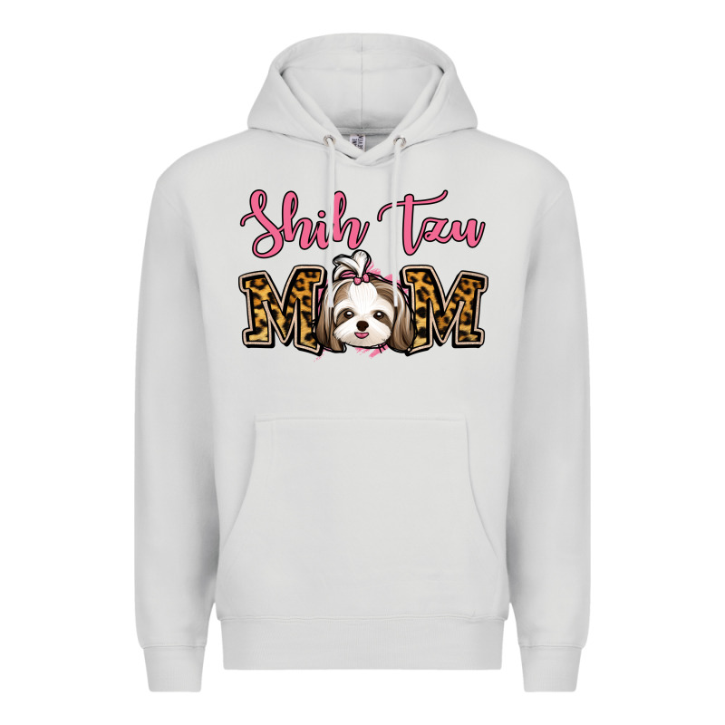 Shih Tzu Mom Premium Hoodie by Jasminsmagicworld | Teevron