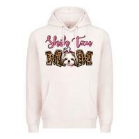 Pale Pink Shih Tzu Mom Premium Hoodie - Jasminsmagicworld
