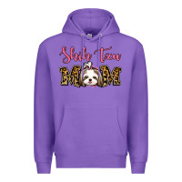 Purple Shih Tzu Mom Premium Hoodie - Jasminsmagicworld