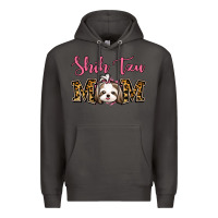 Smoke Shih Tzu Mom Premium Hoodie - Jasminsmagicworld