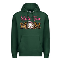Sports Green Shih Tzu Mom Premium Hoodie - Jasminsmagicworld