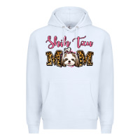 White Shih Tzu Mom Premium Hoodie - Jasminsmagicworld