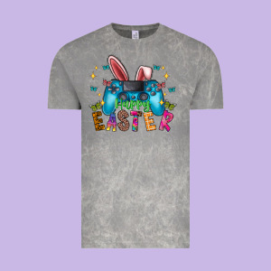 Happy Easter Gamer Vintage Tee Designed By Cowhidedigitalart