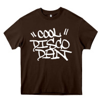 Chocolate Brown cool disco dan Heavy Core Tee - linhVisuals