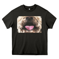 Asphalt labradoodle t  shirtfunny labradoodle face mask funny dog mouth t  shi Heavy Core Tee - linhVisuals