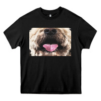 Black labradoodle t  shirtfunny labradoodle face mask funny dog mouth t  shi Heavy Core Tee - linhVisuals