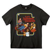 Let's Summon Demons Heavy Core Tee | Teevron