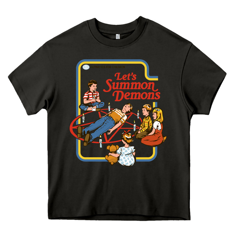 Let's Summon Demons Heavy Core Tee by linhVisuals | Teevron