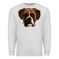 Dove Grey Boxer Premium Sweatshirt - Jasminsmagicworld