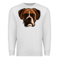 Oatmeal Heather Boxer Premium Sweatshirt - Jasminsmagicworld