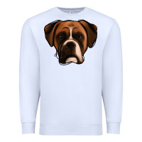 White Boxer Premium Sweatshirt - Jasminsmagicworld