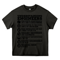 Asphalt understanding engineers funny Heavy Core Tee - linhVisuals
