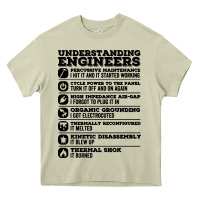 Mossy understanding engineers funny Heavy Core Tee - linhVisuals