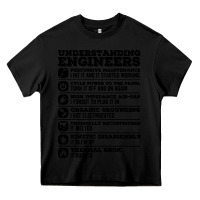Black understanding engineers funny Heavy Core Tee - linhVisuals