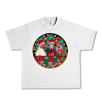 Lunar Rock Chickens Urban Heavy Tee - CowhideDigitalArt