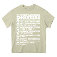 Mossy understanding engineers funny Heavy Core Tee - linhVisuals