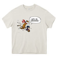 Cream calvin Heavy Core Tee - linhVisuals
