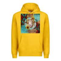 Lemon western merino Premium Hoodie - BarkalooDesign