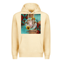 Pina Colada western merino Premium Hoodie - BarkalooDesign