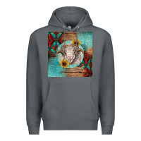 Rock western merino Premium Hoodie - BarkalooDesign