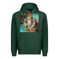 Sports Green western merino Premium Hoodie - BarkalooDesign