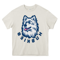 Cream HUSKIES Heavy Core Tee - linhVisuals