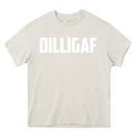 Cream dilligaf    bowling Heavy Core Tee - linhVisuals