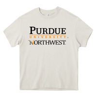 Cream purdue university northwest Heavy Core Tee - linhVisuals