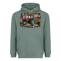 Sage western tracktor Heavyweight Hoodie - RanaPortraitStore