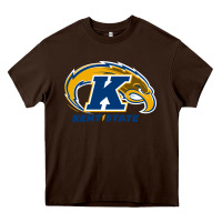 Chocolate Brown kent Heavy Core Tee - linhVisuals