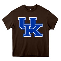 Chocolate Brown kentucky Heavy Core Tee - linhVisuals