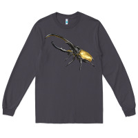 Smoke Hercules Beetle Side Long Sleeve Tee - LillyAllenDesigns