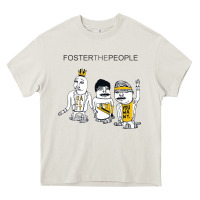 Cream Foster The People Call It What You Want Heavy Core Tee - linhVisuals